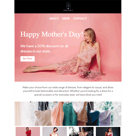 Mother's Day Dress Sale